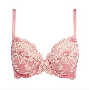 Wacoal Lace Underwire Bra - Soft Pink